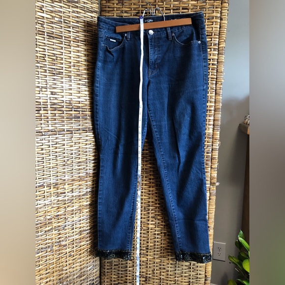 Nine West Mid Rise Skinny Jeans w / Custom Tailored Hem! - Picture 5 of 16